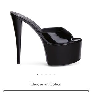 Giuseppe Zanotti Gz Aida heels. Size 38 Comes with box and bust bags. Authentic